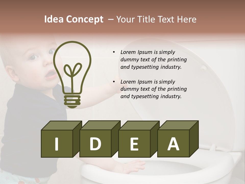 Boy Skin Clean PowerPoint Template