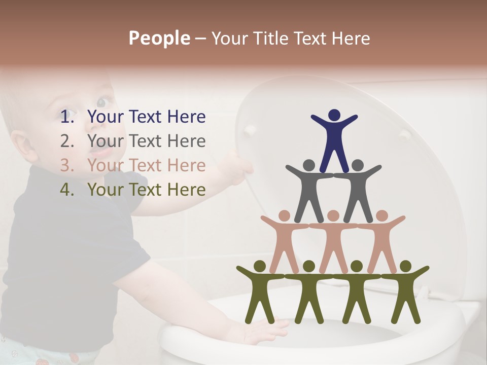 Boy Skin Clean PowerPoint Template