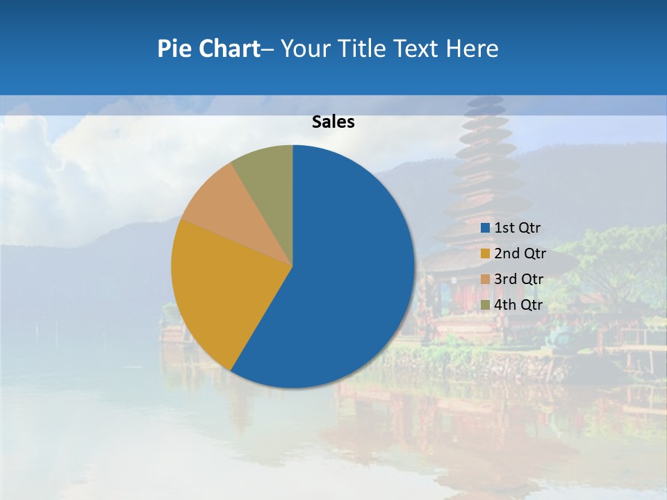 Hindu Ulun Pura PowerPoint Template