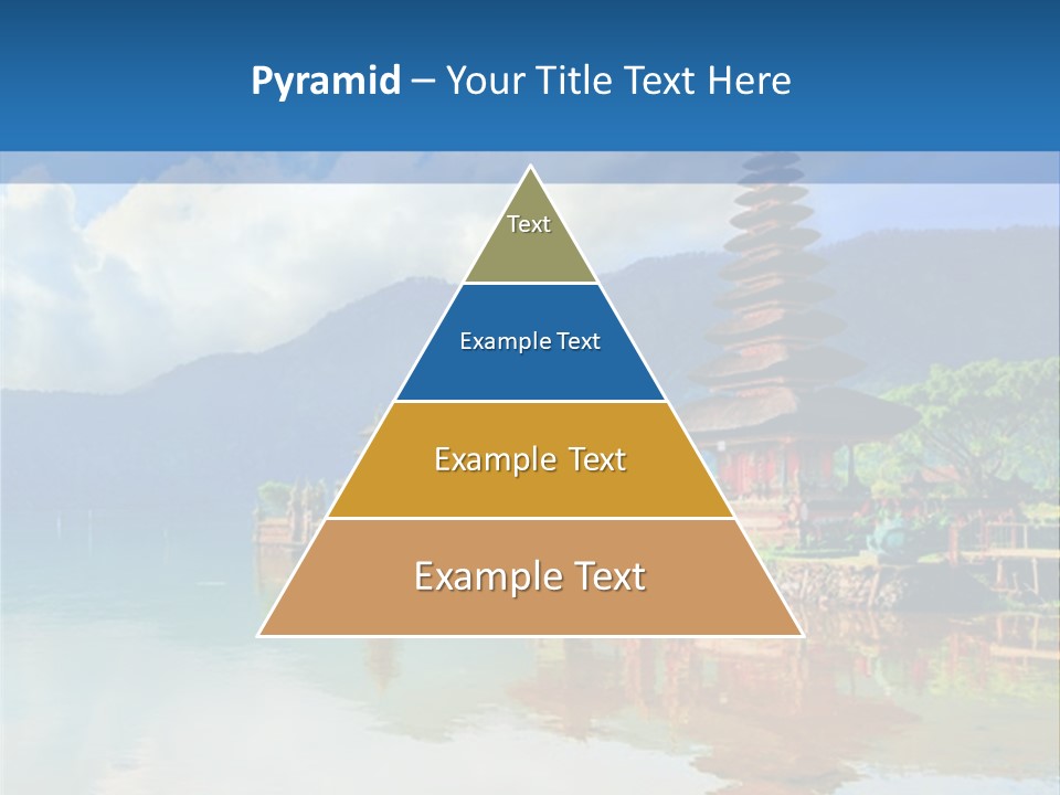 Hindu Ulun Pura PowerPoint Template