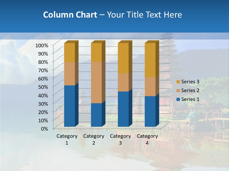Hindu Ulun Pura PowerPoint Template
