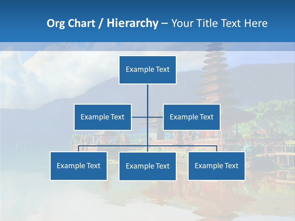 Hindu Ulun Pura PowerPoint Template