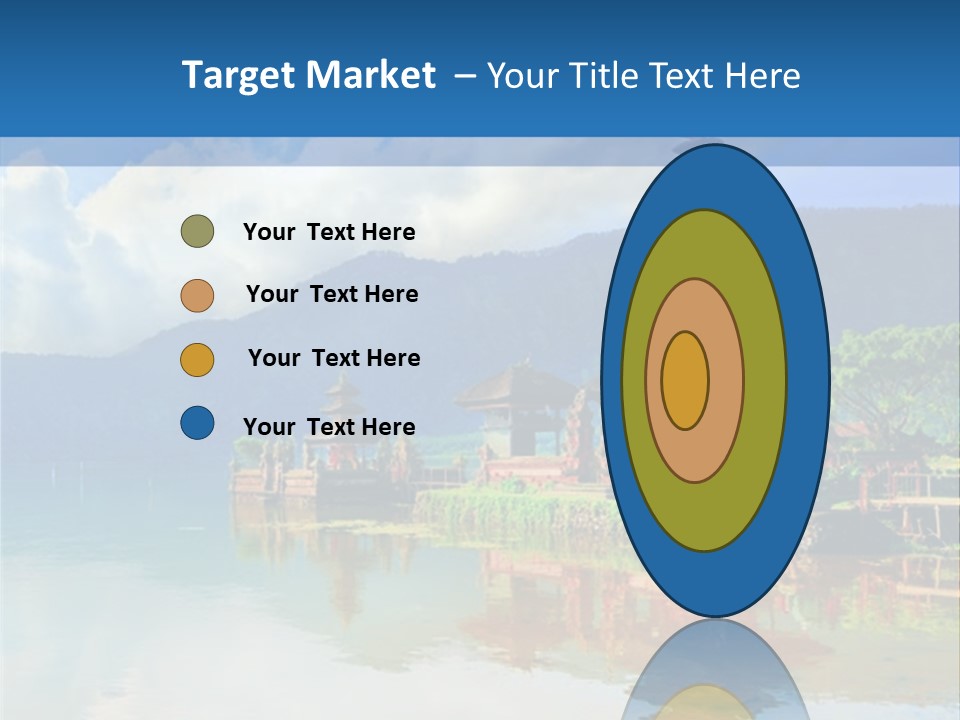 Hindu Ulun Pura PowerPoint Template