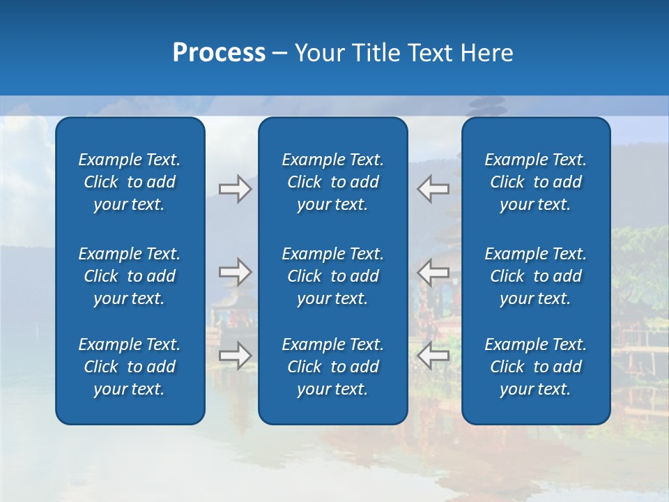 Hindu Ulun Pura PowerPoint Template
