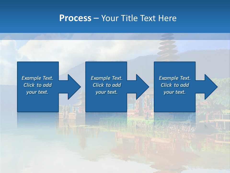 Hindu Ulun Pura PowerPoint Template