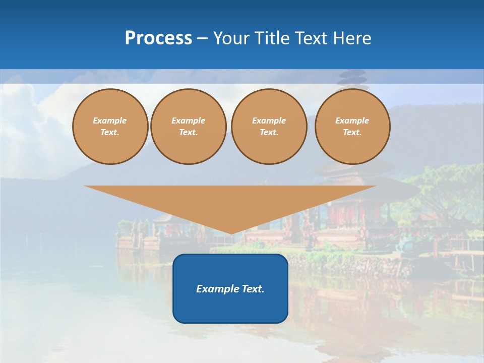 Hindu Ulun Pura PowerPoint Template