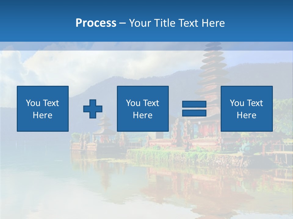 Hindu Ulun Pura PowerPoint Template