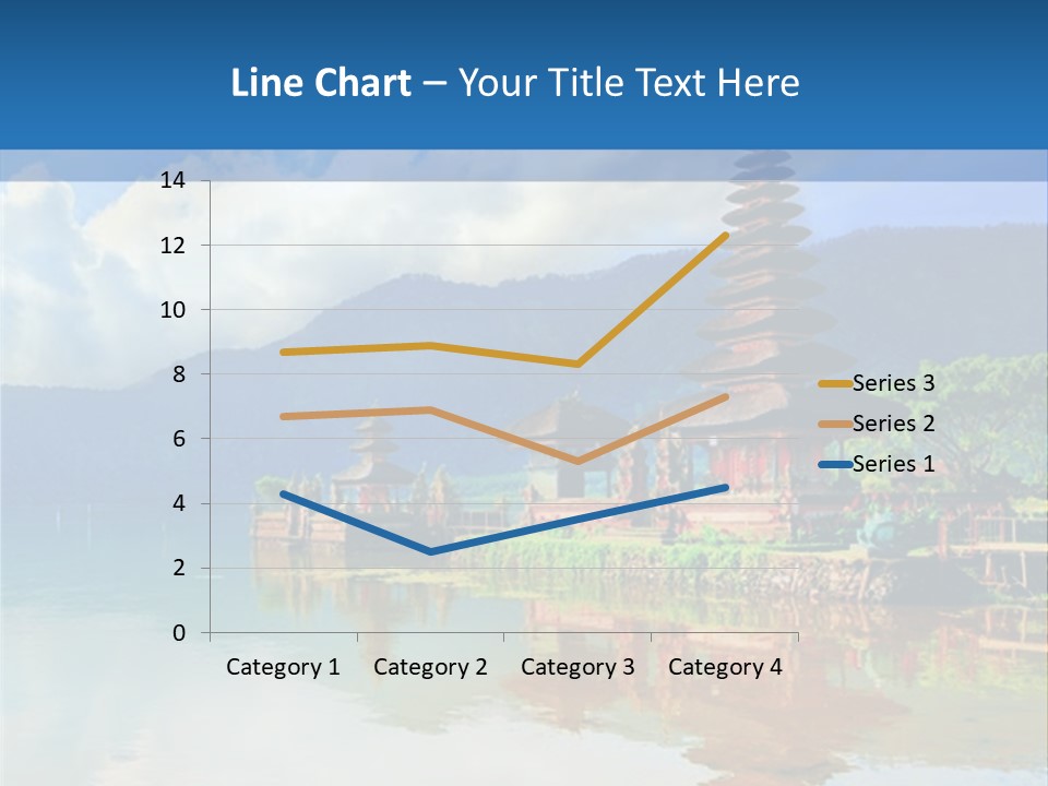 Hindu Ulun Pura PowerPoint Template