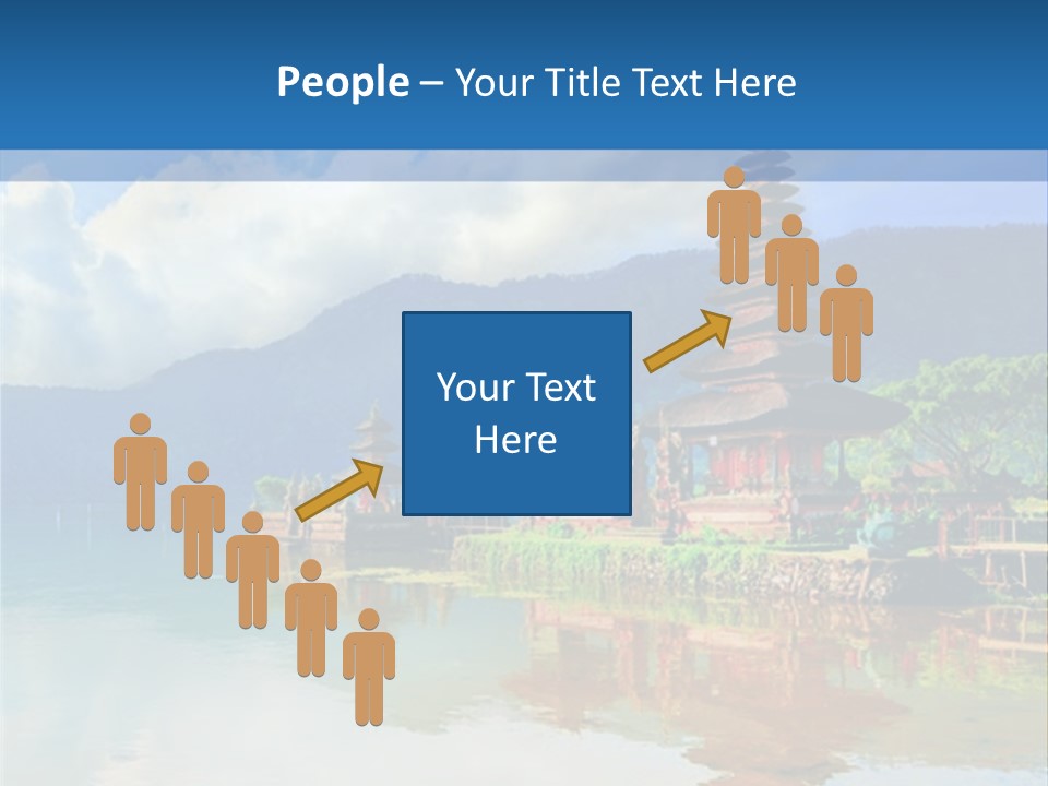 Hindu Ulun Pura PowerPoint Template