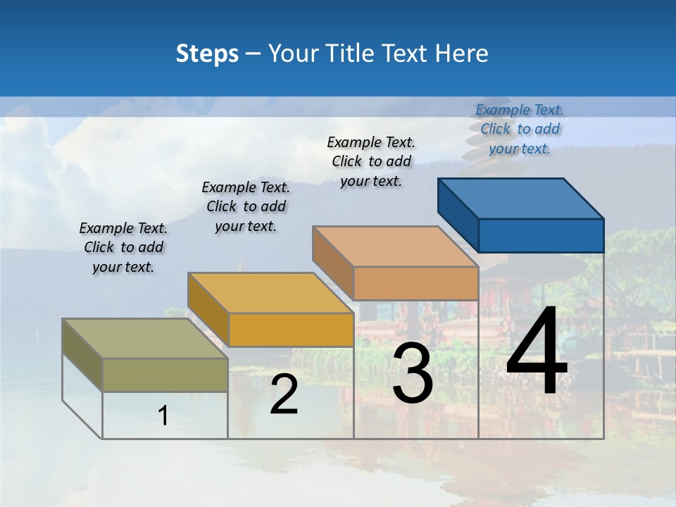 Hindu Ulun Pura PowerPoint Template