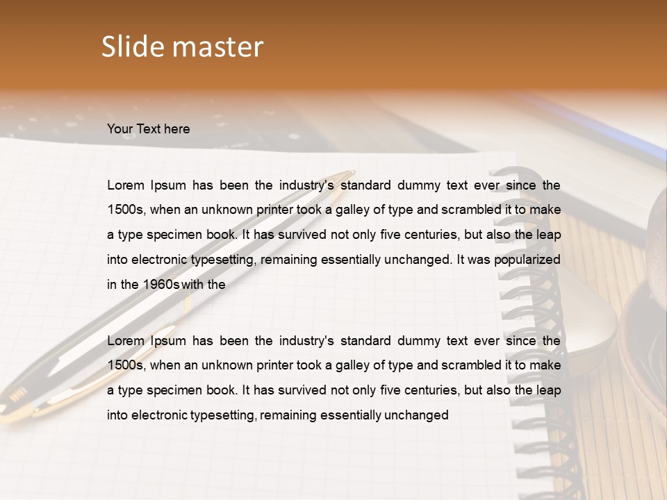 Study Education Coffee PowerPoint Template