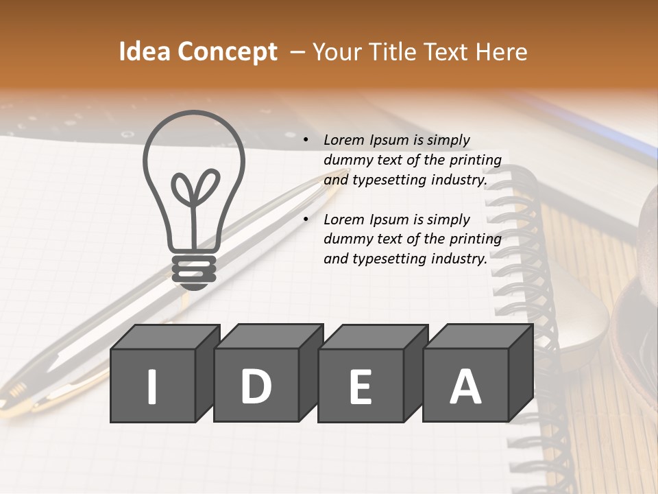 Study Education Coffee PowerPoint Template