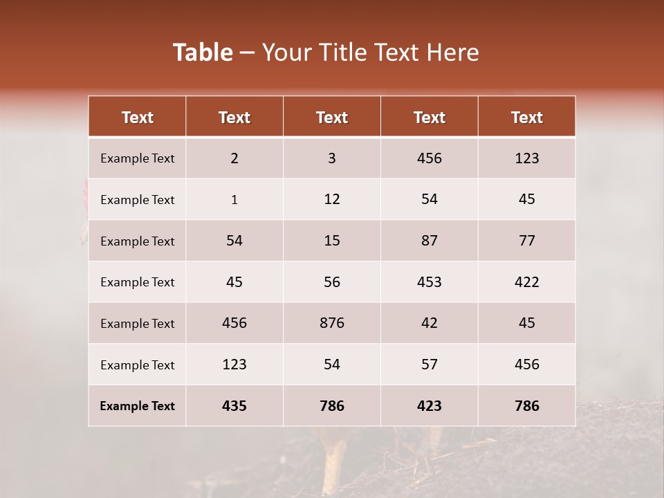 View Single Alive PowerPoint Template