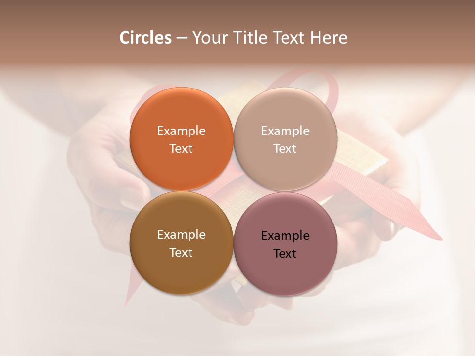 White Background Single Object Human Arm PowerPoint Template