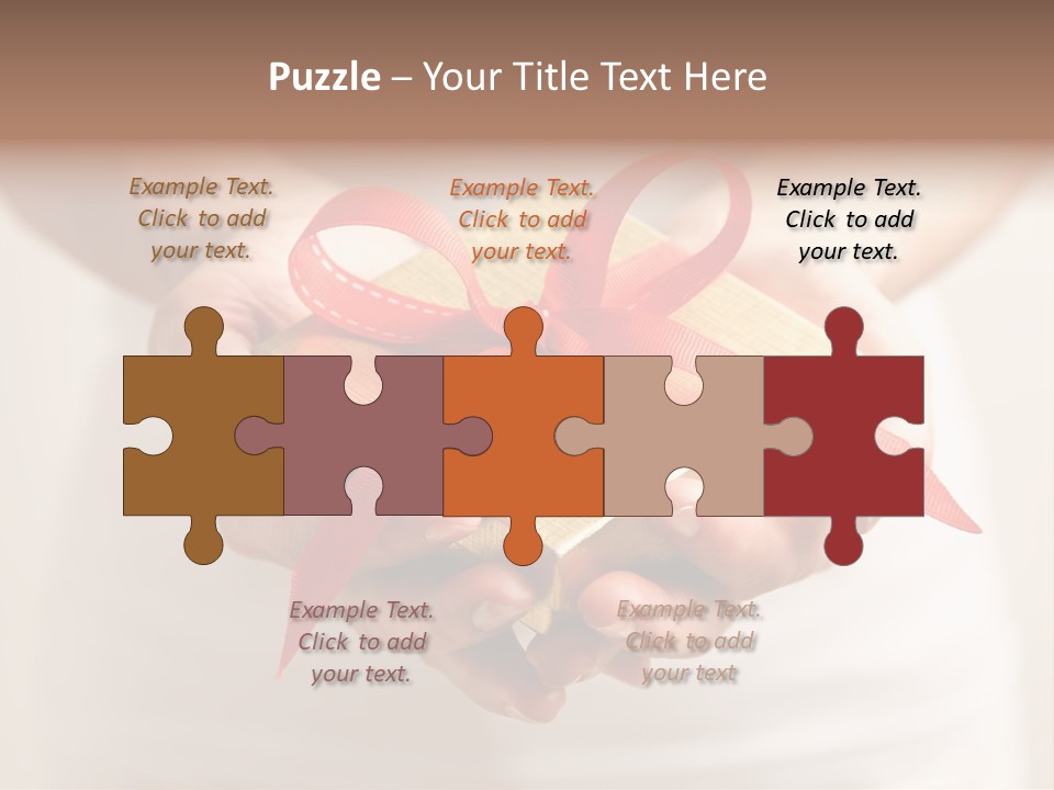 White Background Single Object Human Arm PowerPoint Template