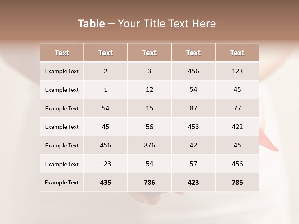 White Background Single Object Human Arm PowerPoint Template