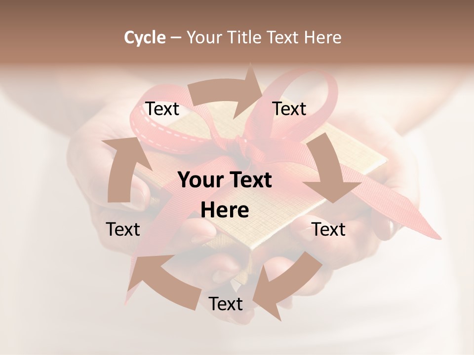 White Background Single Object Human Arm PowerPoint Template