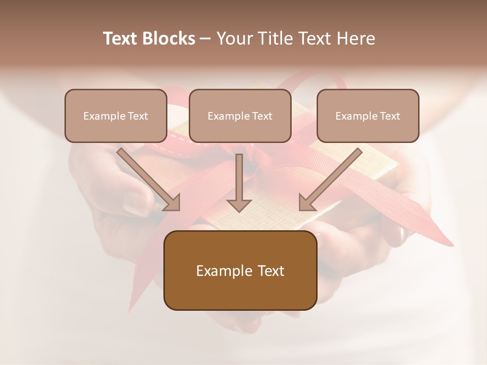 White Background Single Object Human Arm PowerPoint Template