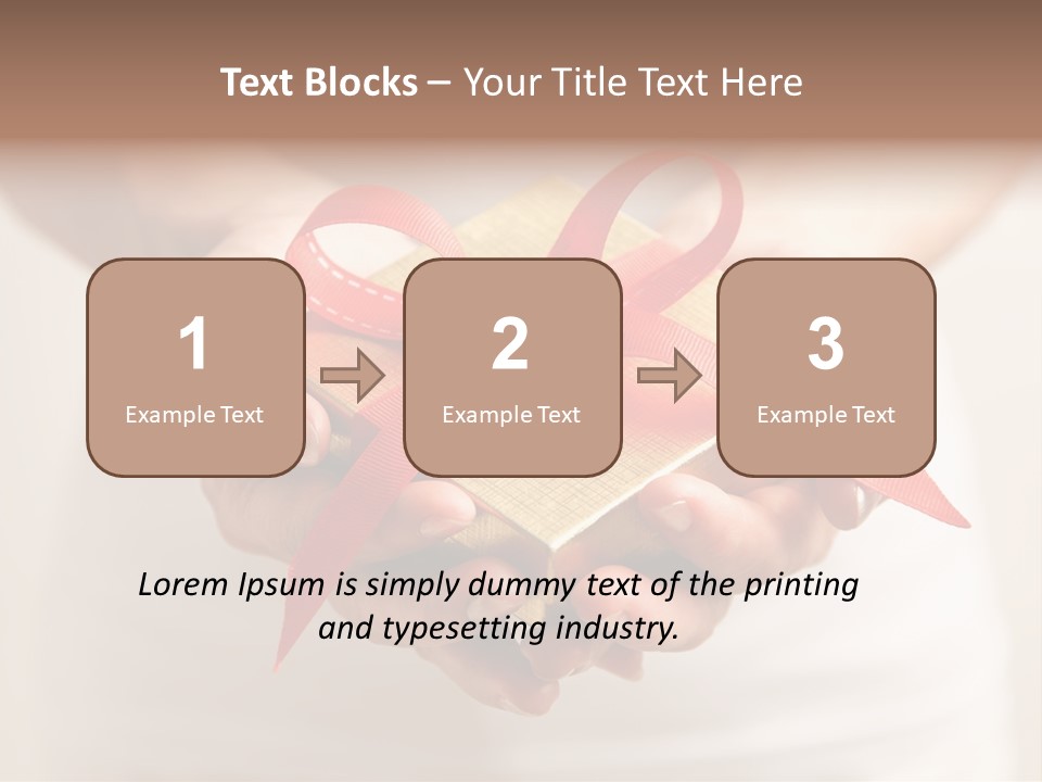 White Background Single Object Human Arm PowerPoint Template