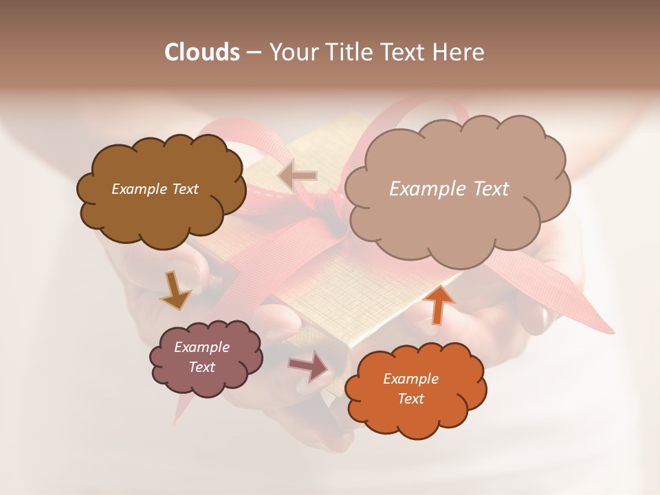 White Background Single Object Human Arm PowerPoint Template