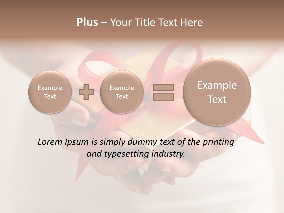 White Background Single Object Human Arm PowerPoint Template