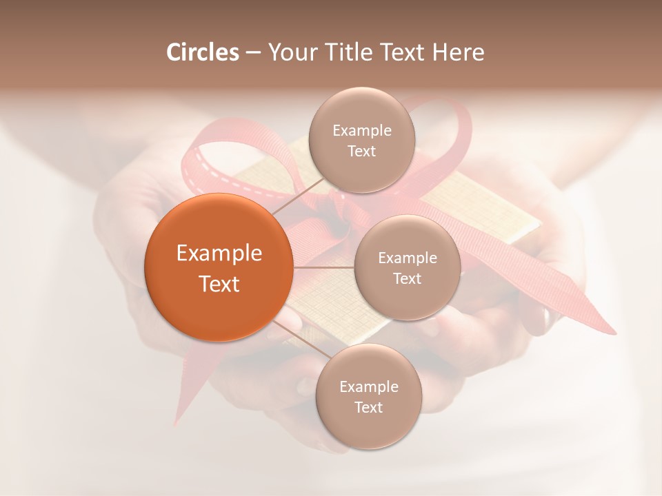 White Background Single Object Human Arm PowerPoint Template