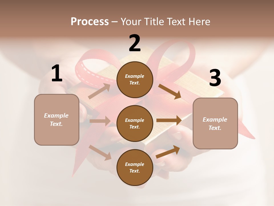 White Background Single Object Human Arm PowerPoint Template