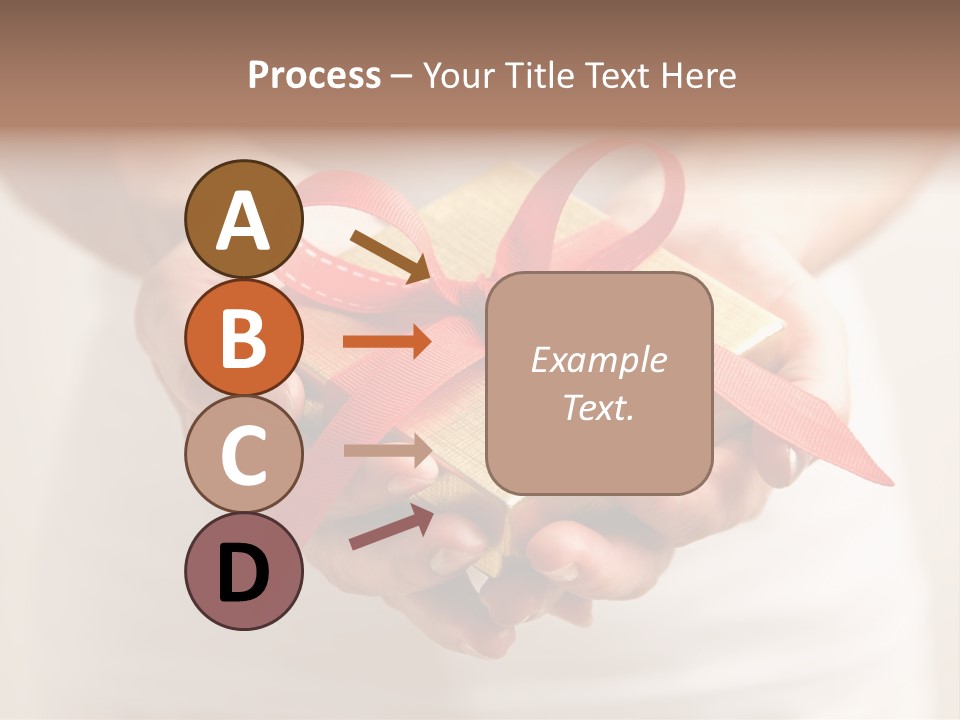 White Background Single Object Human Arm PowerPoint Template