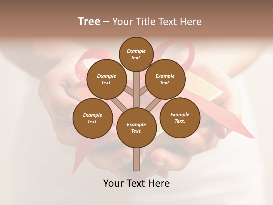 White Background Single Object Human Arm PowerPoint Template