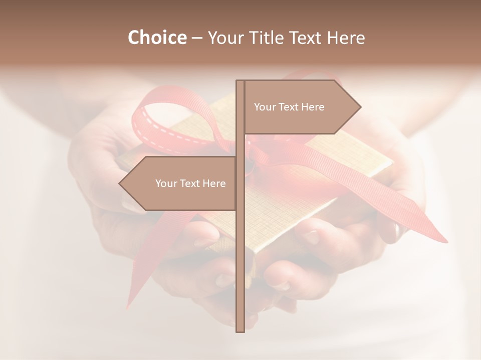 White Background Single Object Human Arm PowerPoint Template