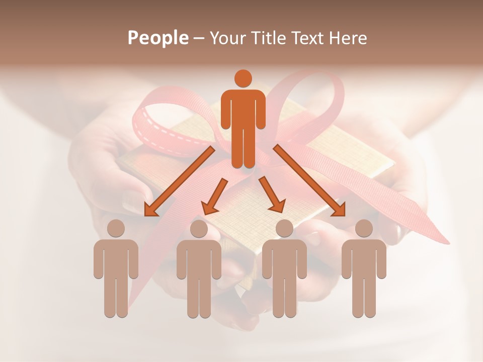 White Background Single Object Human Arm PowerPoint Template