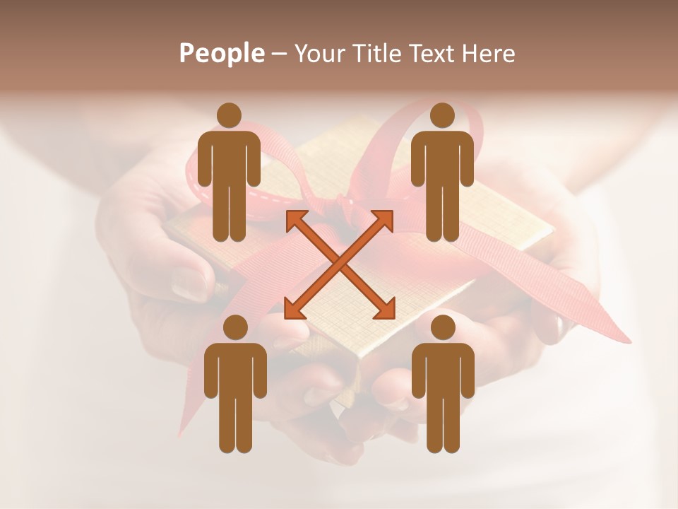 White Background Single Object Human Arm PowerPoint Template