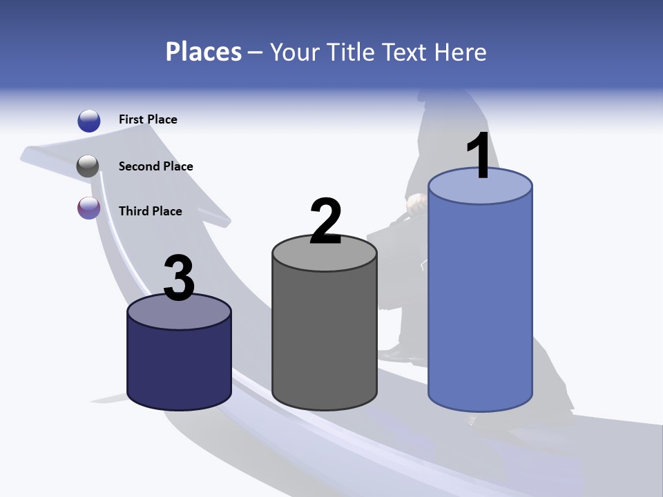 Hand Success Green PowerPoint Template