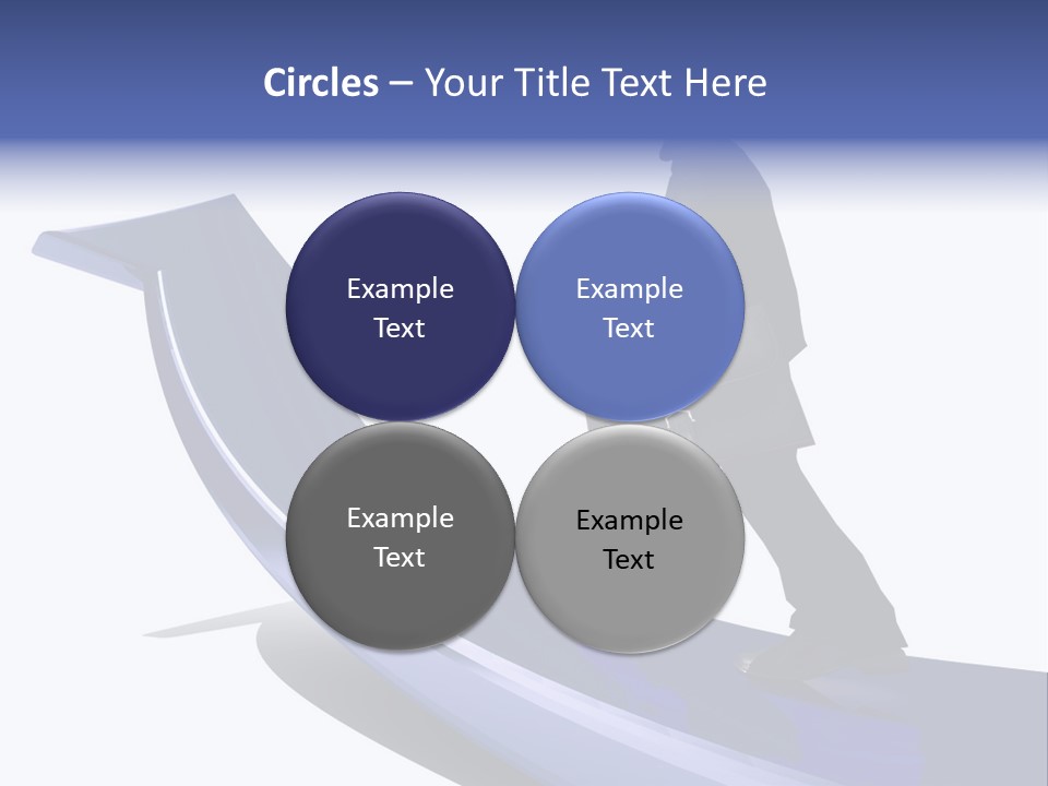 Hand Success Green PowerPoint Template