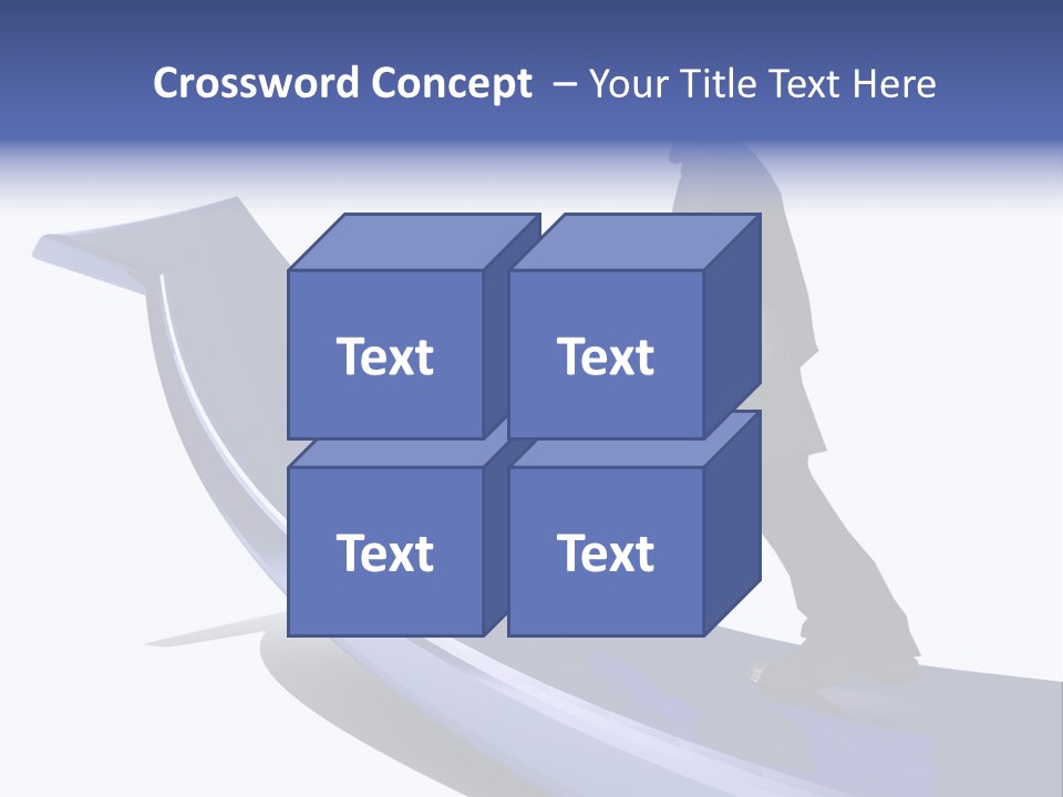 Hand Success Green PowerPoint Template