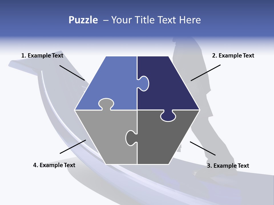 Hand Success Green PowerPoint Template