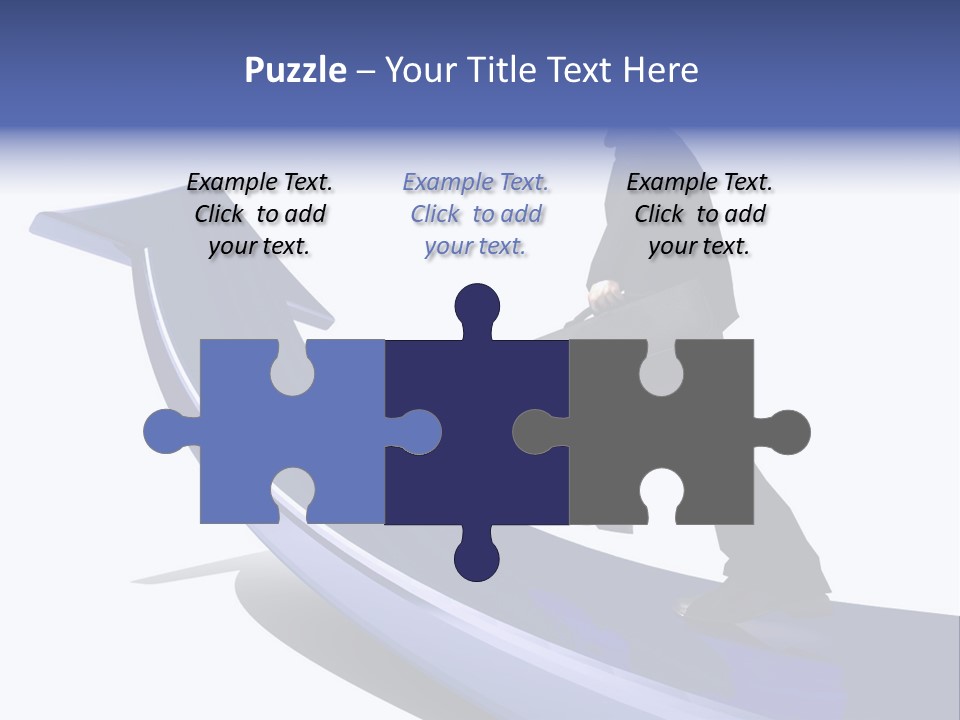 Hand Success Green PowerPoint Template