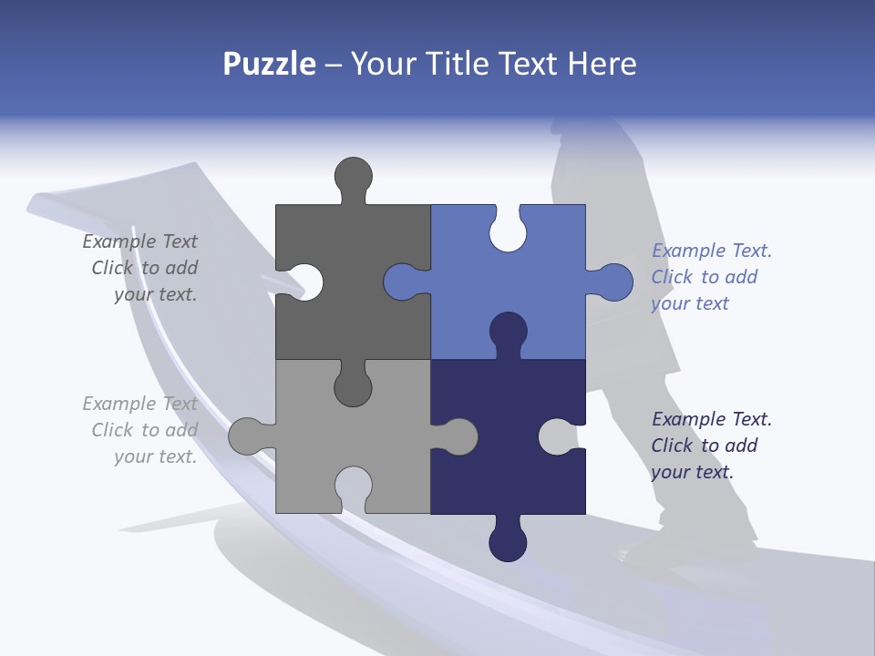 Hand Success Green PowerPoint Template