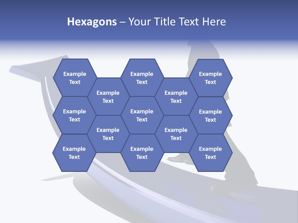 Hand Success Green PowerPoint Template