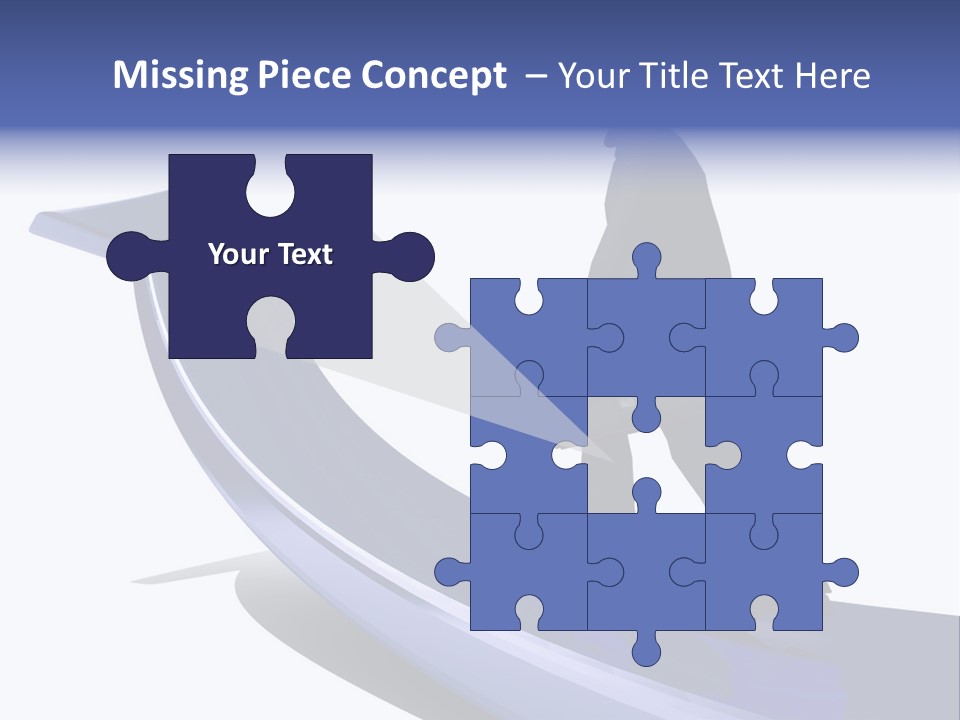 Hand Success Green PowerPoint Template