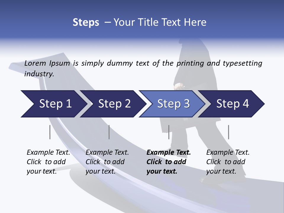 Hand Success Green PowerPoint Template