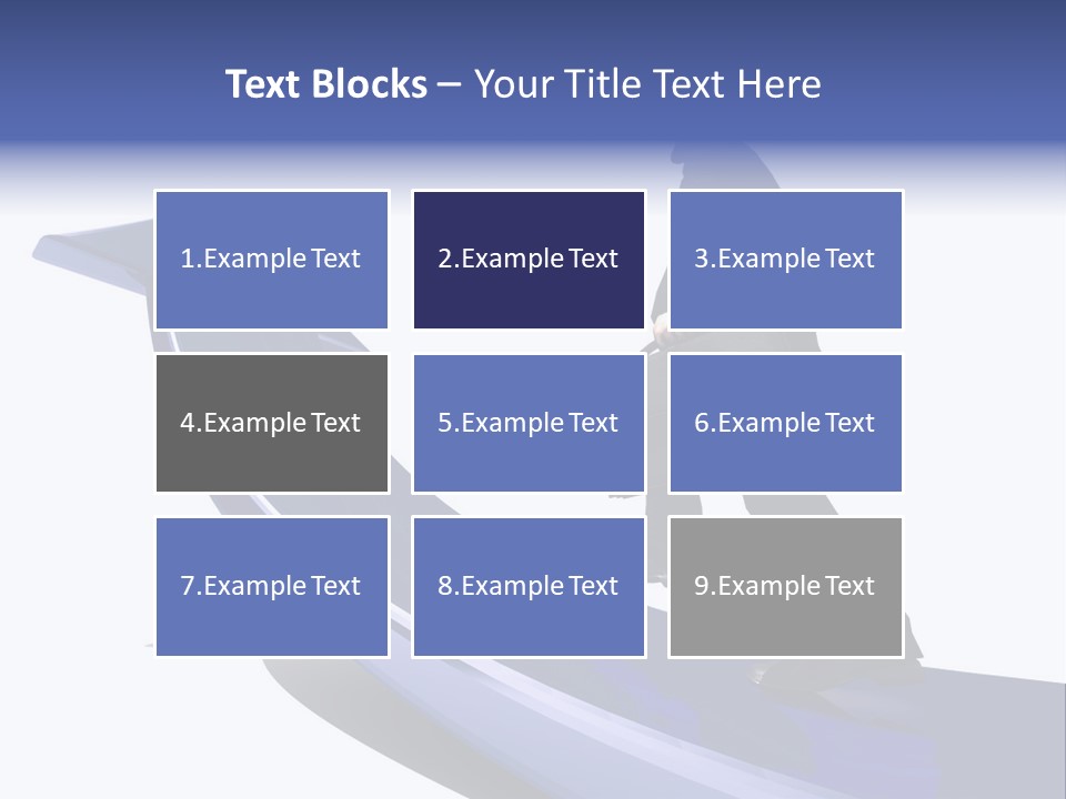 Hand Success Green PowerPoint Template