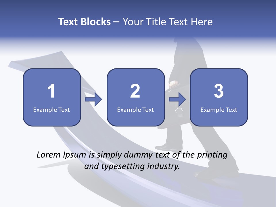 Hand Success Green PowerPoint Template