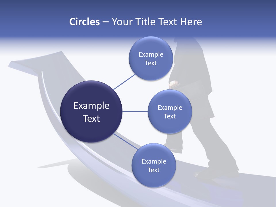 Hand Success Green PowerPoint Template