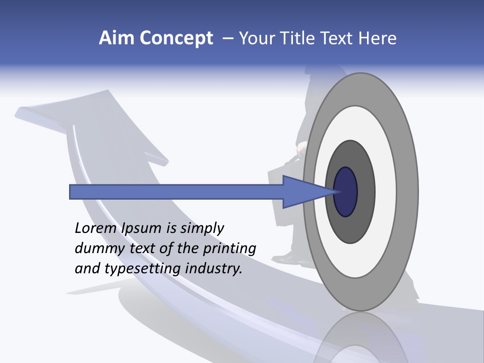 Hand Success Green PowerPoint Template