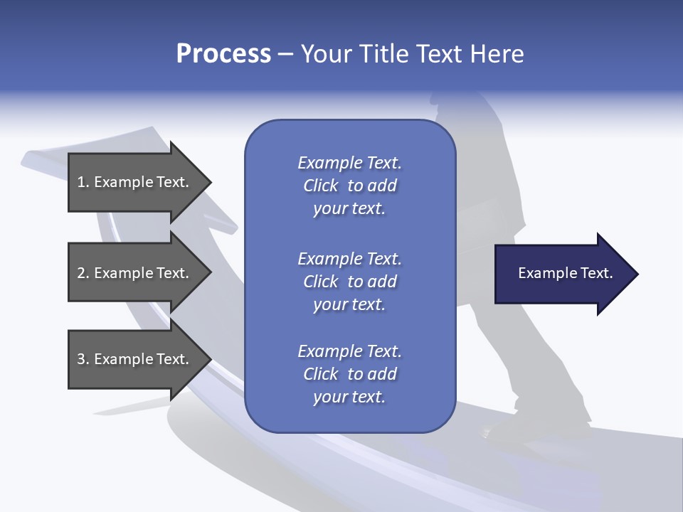 Hand Success Green PowerPoint Template