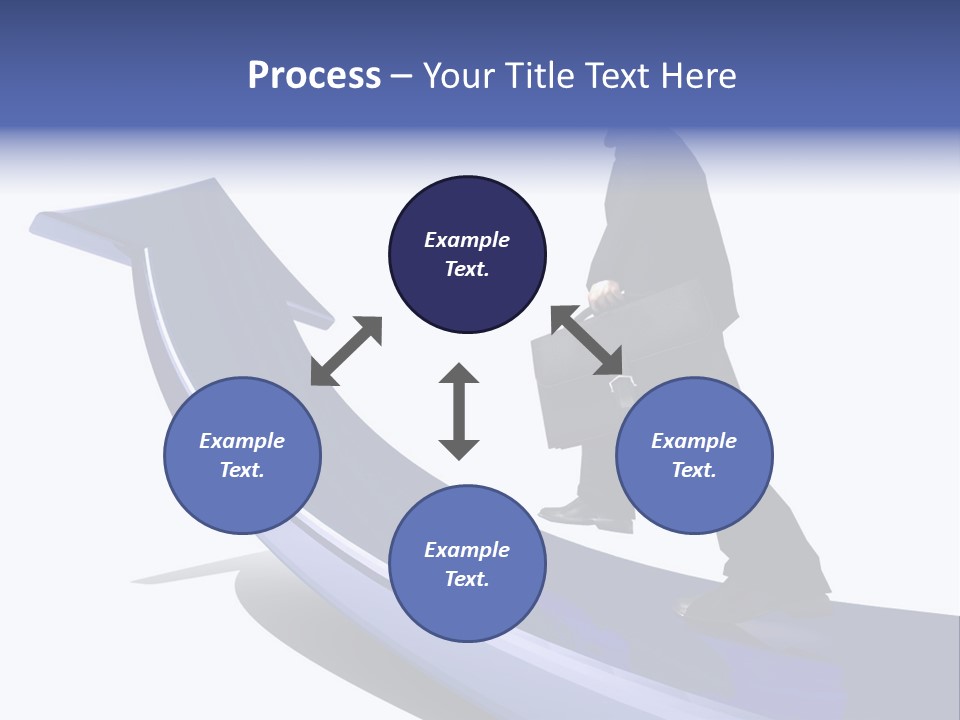 Hand Success Green PowerPoint Template