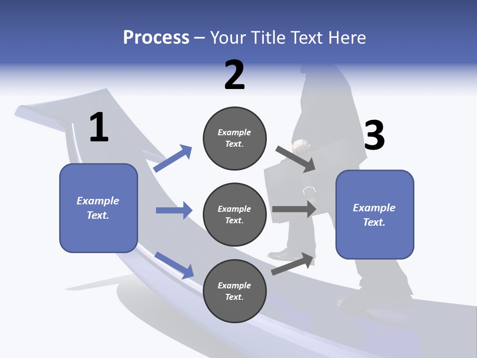 Hand Success Green PowerPoint Template