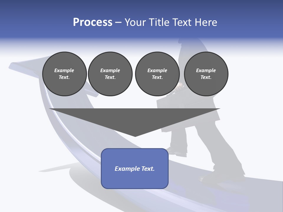 Hand Success Green PowerPoint Template