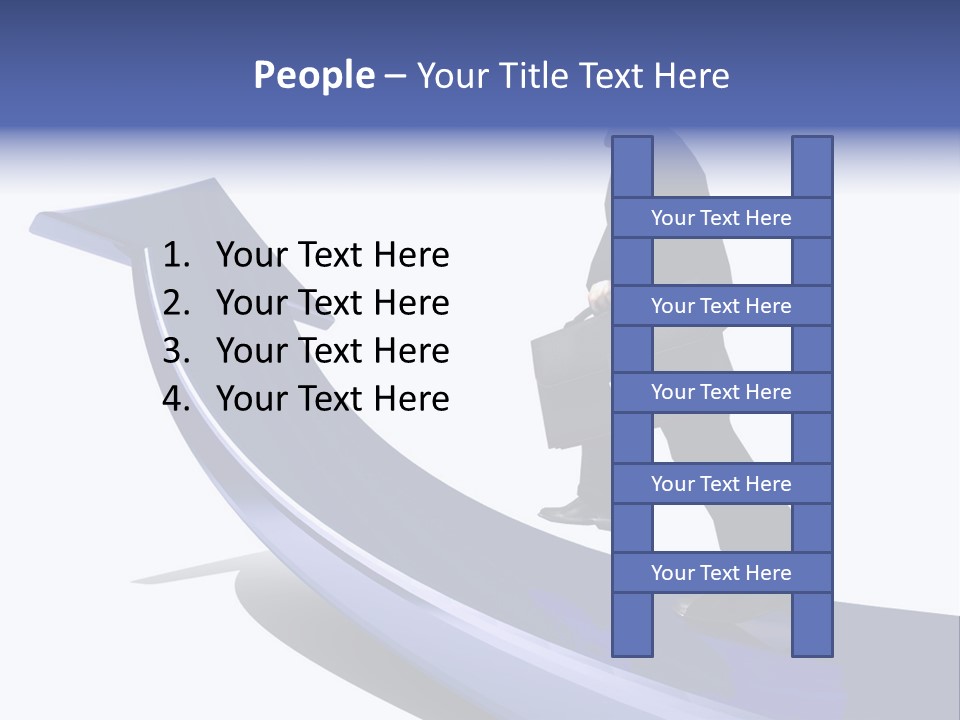 Hand Success Green PowerPoint Template